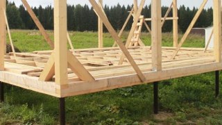 Сарай на винтовых сваях или хозблок на сваях Нефтекамск цена от 2518 руб. / шт.